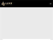 Tablet Screenshot of luxepropertystaging.com
